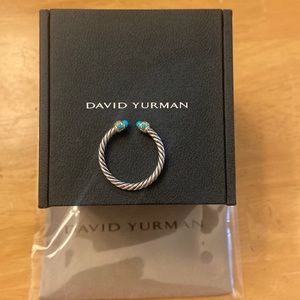 David Yurman Renaissance Color Ring with Turquoise